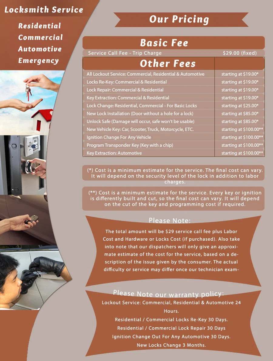 Boring OR Locksmith Store Boring, OR 503-388-3728 - price-list